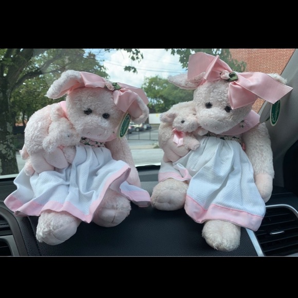 the bearington collection Cow Fanny Hampton set of 2 - Picture 1 of 6
